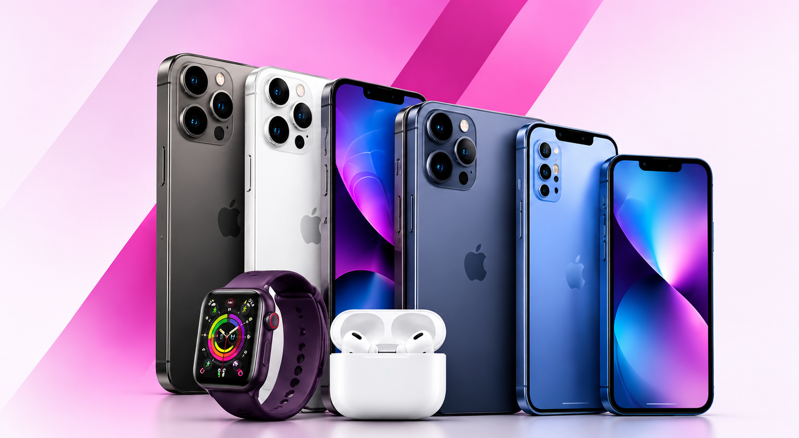 iPhone usati, smartwatch e AirPods